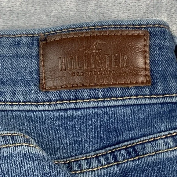 Hollister Jeans Women's 11R 30x32 Low Rise Super Skinny Denim Stretch Distressed - Picture 10 of 10